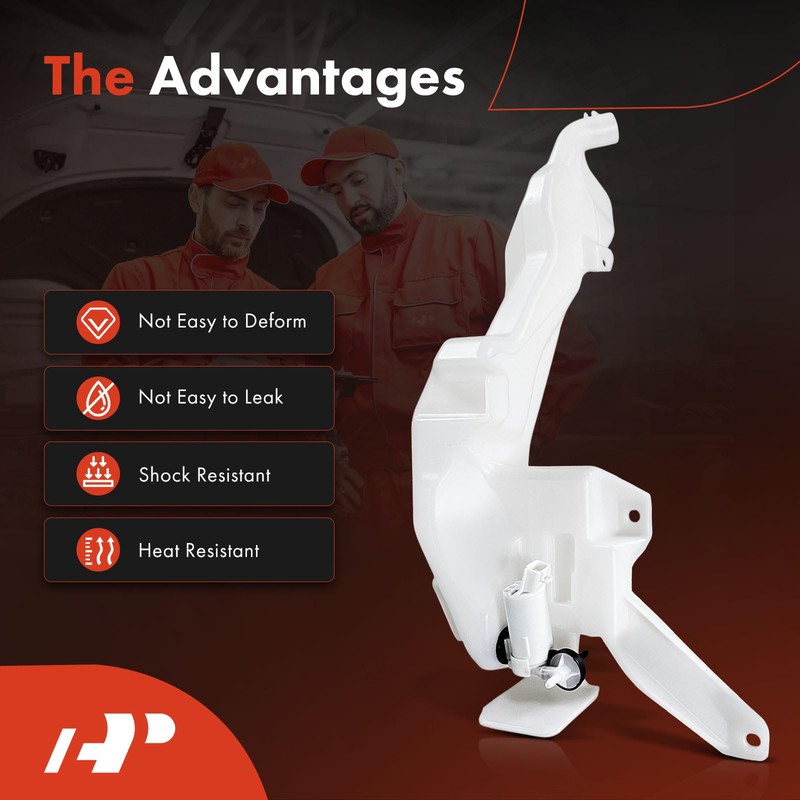 A-Premium Windshield Washer Reservoir Tank Assembly Compatible with Honda CR-V