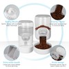 Hanging Automatic Pet Food Water Dispenser Set,Gravity Feeder Food Dispenser,Suitable