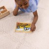 Melissa & Doug Construction Vehicles 4-in-1 Wooden Jigsaw Puzzles in