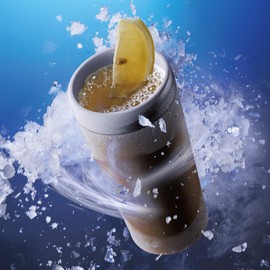 Doshisha ON℃ZONE Low-freezing Tumbler, 9.2 fl oz (260 ml), Gold