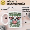 Fleischliebhaber Vegetarier Tasse Geschenk Lustige Geschenkidee Spruch Ich Bin Second