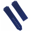 Ewatchparts 24-28mm Rubber Watch Band Strap With Clasp Compatible With