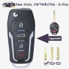 KEYECU Upgraded Flip Remote Key Fob CWTWBU766 G Chip for Subaru XV Crosstrek Forester