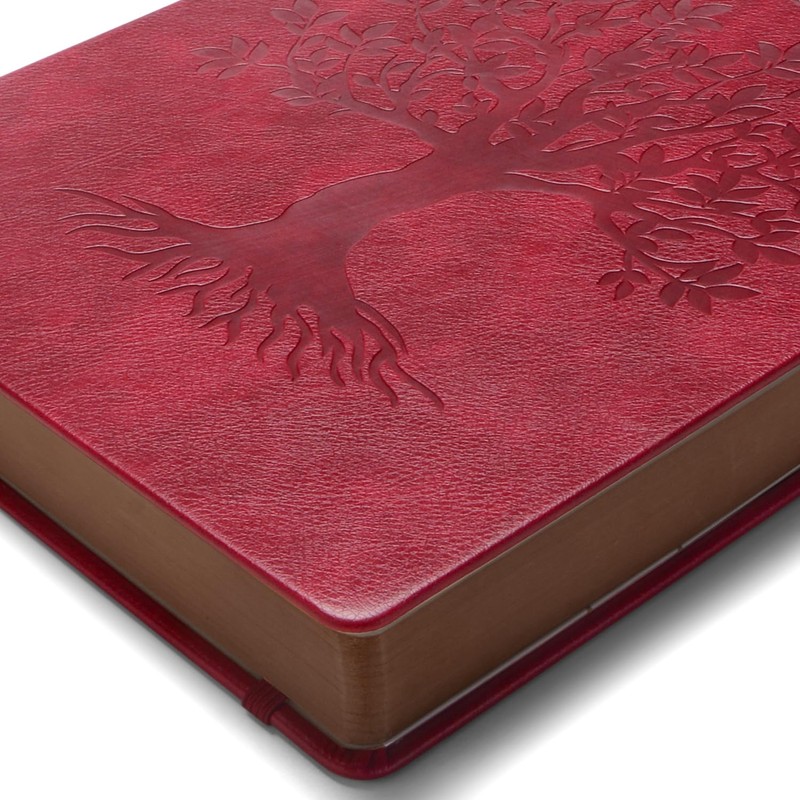 Thick Lined Journal Notebook with Pen, 360 Pages 100gsm Paper,