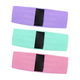 Resistance Bands Set of 3 Exercise Bands for Working Out Non-Slip Booty Bands for Women Hip Circle for Training, Squats, Legs, Butt, Thighs and HIPS Glute Bands