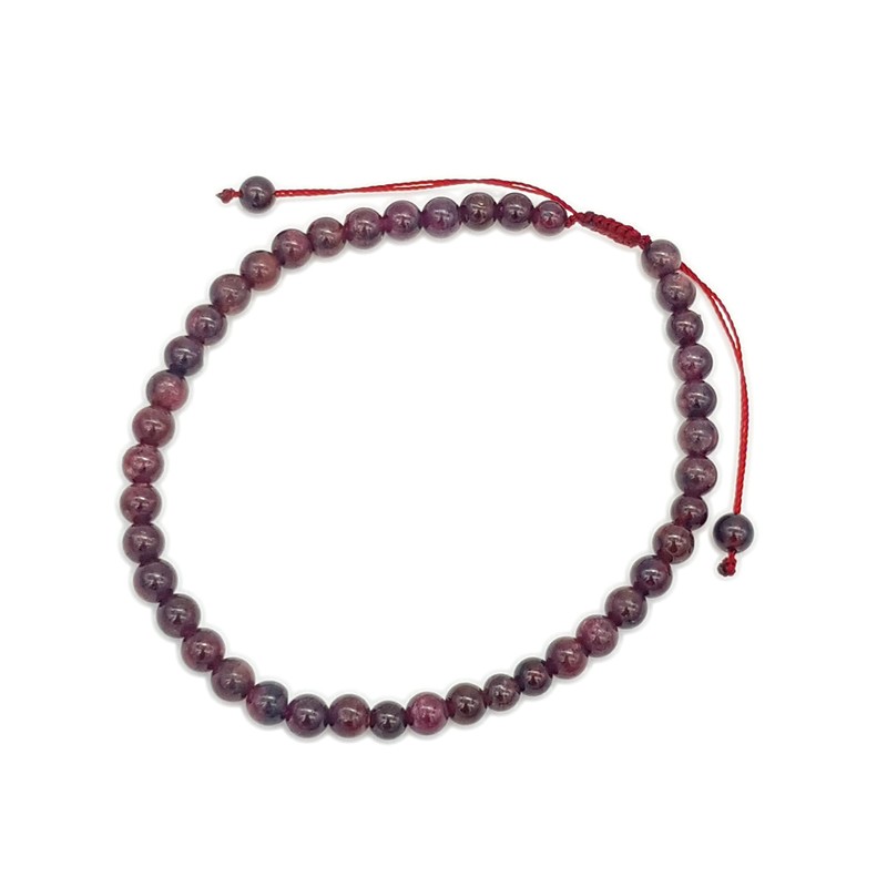 Pulsera de Granate 100% Natural | Impulso y dejar atrás