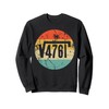 Square Root of 4761 Funny Vintage Retro Math Problem Sweatshirt
