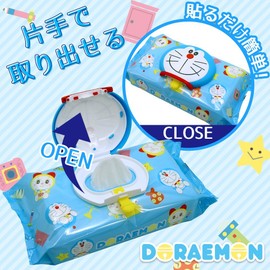 LEC Doraemon SS-276 Eco Lid, Reusable Wipes Lid, 1 Piece (x1)