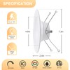 ZYC Gold 6 Inch Retrofit LED，12 Pack 6" Dimmable Retrofit