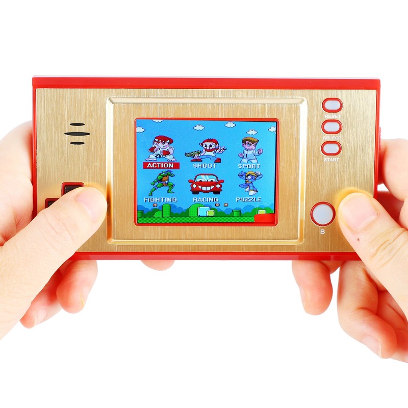 Handheld Game Console for Kids Portable LCD Display HD Output