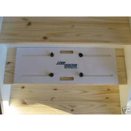 Step Doctor, stair tread template, stair jig, step jig, , How To Build Stairs