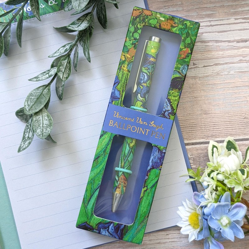 Robert Frederick Van Gogh Irises Ballpoint Pen in Gift Box