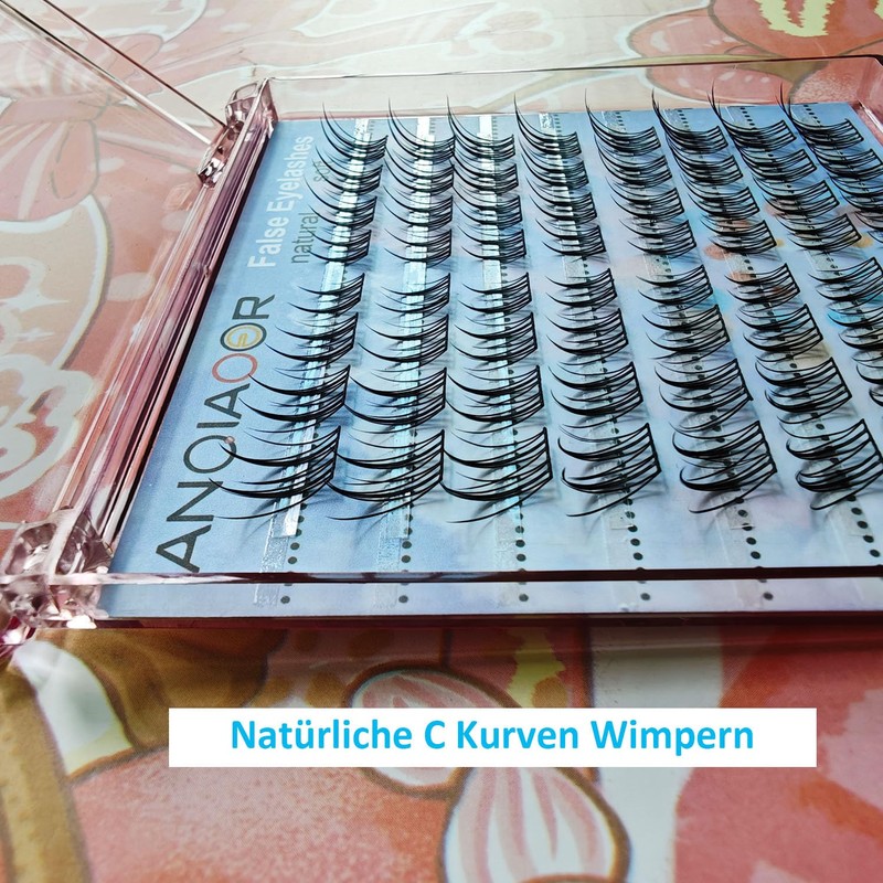 False Eyelashes Natural Look Fox Eye Artificial Eyelashes Wispy Faux