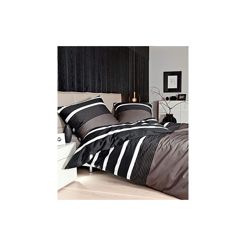 Janine cotton satin bed linen.