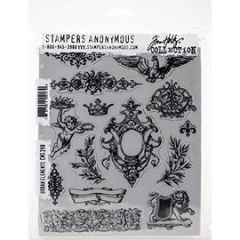Tim Holtz - Stampers Anon Cling RBBR Stamp Set ELEM, Urban Elements