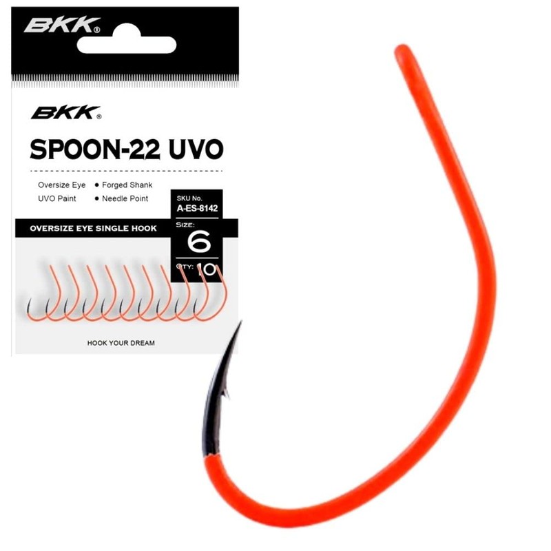 BKK Spoon-22 UVO Single Hook #2