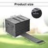 YFaith Plate Holder Motorhome, Felt Plate Holder Camping, 8 Compartments