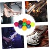 BEANPRECOY 20 Pcs Clear Guitar Effects Pedal Footswitch Toppers Durable