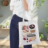 WZMPA Kiki Anime Bakery Tote Bag Jiji Fans Gift Kiki