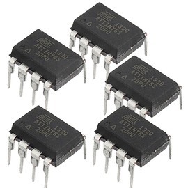 Original Atmel Dip-8 ATTINY85-20PU Tiny85-20Pu Ic Chip Pack Of 5Pcs