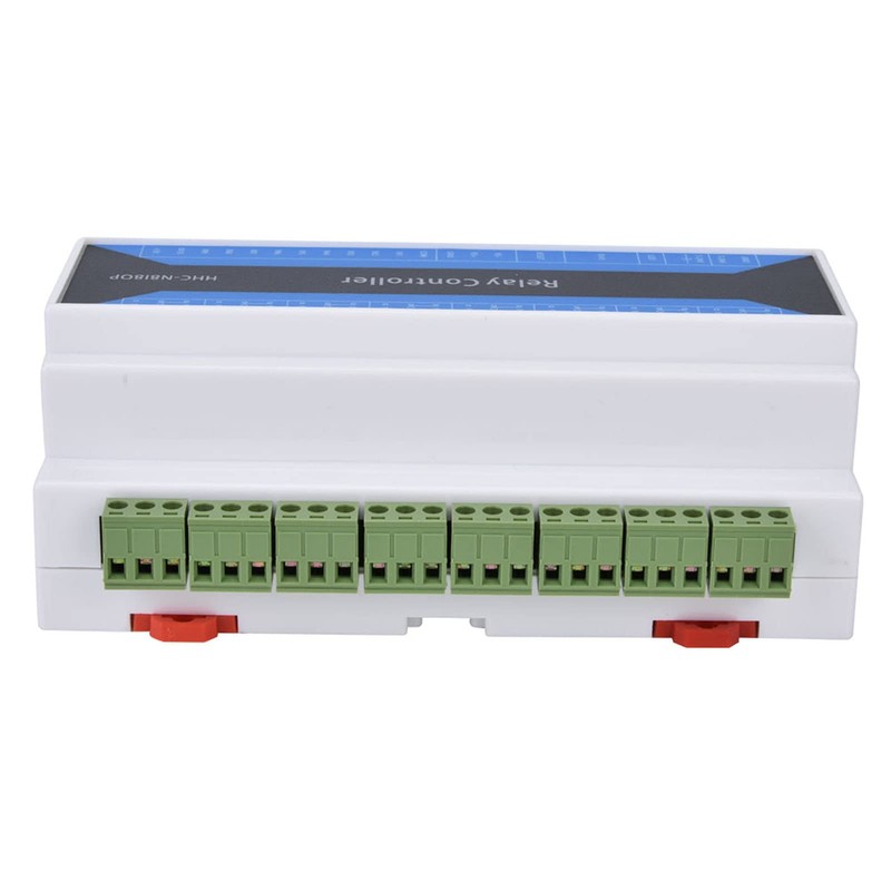 Fafeicy 8 Channels Ethernet Relay, Network Relay Module, Remote Relay