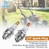DRELD 4Pcs L7T Spark Plugs, 2 Stroke Engine Spark Plug