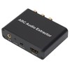 ARC Extractor, 3.5mm Interface Adapter, to Analog Stereo, Portable ARC