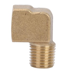 Brass Pipe Elbow 1/4 Female By 7/16 Male 16 Male Brass 1/4" Male Female Npt 90 Degree Angle Pipe Fitting