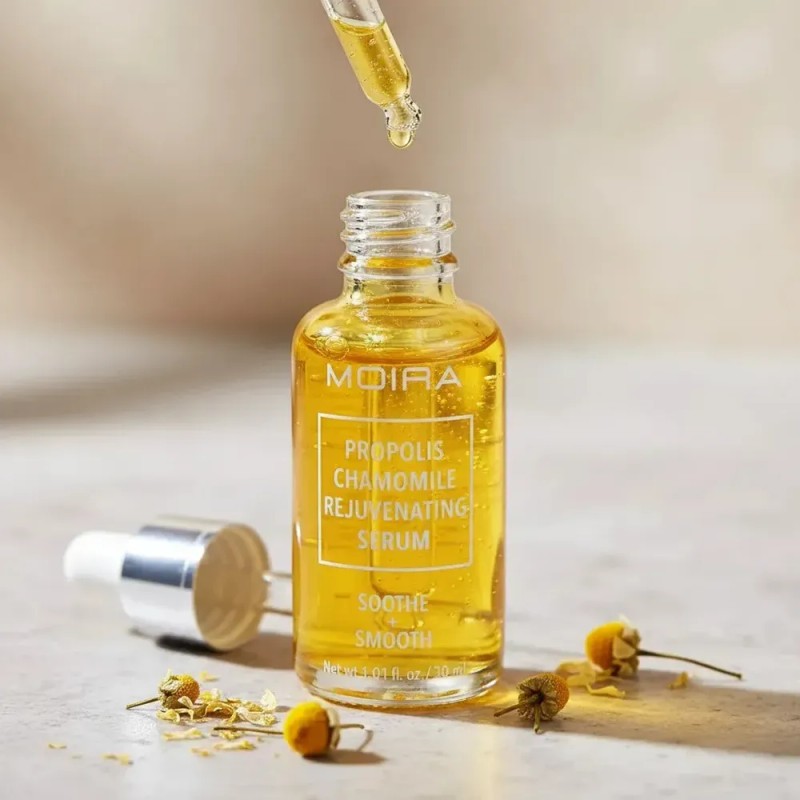 Sérum Coreano Moira Cosmetics con Manzanilla FPS 1, Hidratante Antiedad