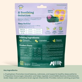 WOOF Dog Pupsicle Mix - Easy-to-Make DIY Pupsicle Refills - Tasty, Healthy Pupsicle Mix - Wholesome Ingredients - Long-Lasting - Calming Mix