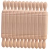 ABOOFAN 12pcs Rolling Pin House Adjustable Rollers Pins Miniature Decor
