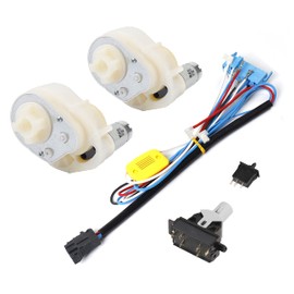 JONATURE Overhaul Kit HLR Wiring Harness MEIE0500 Gear Shifter Foot Switch Motor Gearbox for Peg Perego John-Deere Gator Children Ride On Car