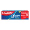 Colgate Strong Teeth Saver Pack Toothpaste (200+100) 300g with Toothbrush