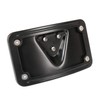 Curved Laydown License Plate Mount with Frame Harley License Plate