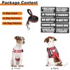Service Dog Harness and Leash Set, Training Dog Vest with