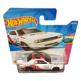 Hot Wheels - Dodge Challenger Drift Car - HW Drift 3/5 - HCV88 - Short Card - Formula Drift - Mopar - BFGoodrich - Mattel 2022