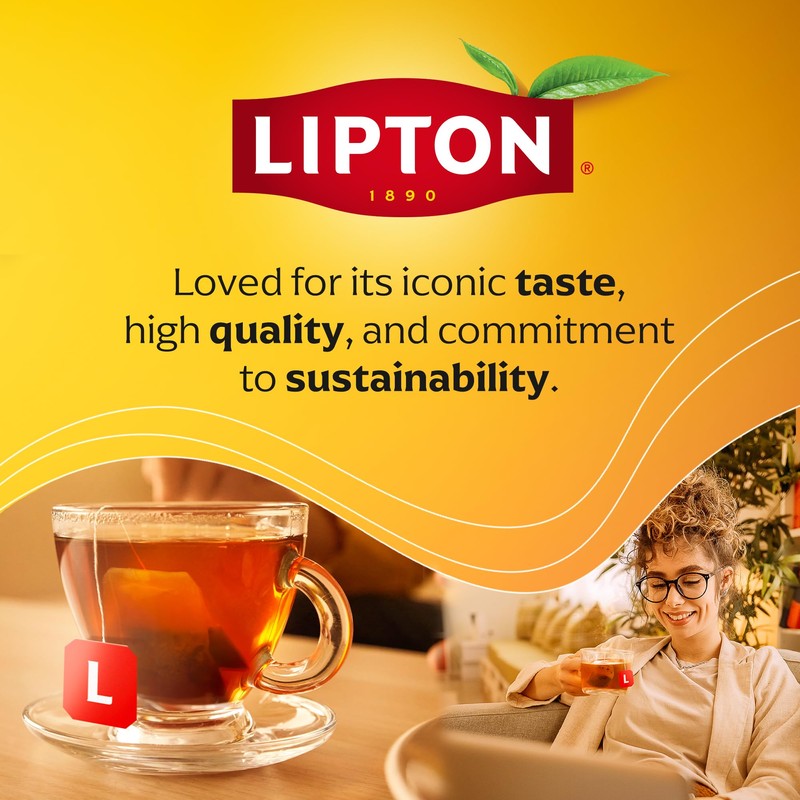 Lipton Peach Paradise Tea Bags, caffeine free Tea, Fruit and