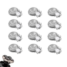 12 PACKS Head Shaver Replacement Heads Compatible with Skull Shaver Pitbull Gold PRO, Pitbull Silver PRO, Palm, Pitbull Platinum PRO, Electric Razor Replacement head for Superior Shaving