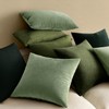 MIULEE Pack of 2 Sage Green Pillow Covers 20x20 Inch