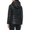 GUESS Women's Midweight Puffer Jacket, Quilted Black 2, Medium