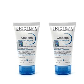 Bioderma Atoderm Meng & Ongle Hand & Nail Cream Unscented 50g, 2 units / 바이오더마 아토덤 멩 앤 옹글르 핸드 앤 네일 크림 무향 50g, 2개