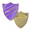 Prefect Shield School Badge - Enamel and Brass - Safety