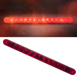 Command Electronics 12V LED Surface Mount Clearance, Brake, Turn, Tail Light – OEM RV & Trailer Hot Line Utility Light – Sealed Polycarbonate Lens – CSA Certified for the US and Canada – Red 1 Pack