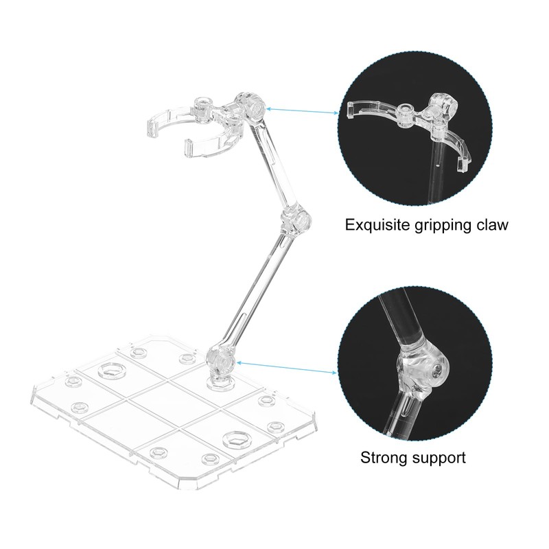 MECCANIXITY Action Figure Stands 2.9 x 3.7 Inch Single Display