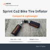 UNICHE Sprint CO2 Bike Tyre Inflator with Push-To-Inflate Design [Silver]