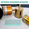 BUGUUYO 10pcs Sanding Sponge Finishing Buffer Blocks for Nail Shine