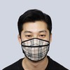 3D 3D Mask Ollae Easy Check Fashion Mask Insulation red for winter