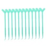 Healeved 12pcs Shaped Eyelash Separator Brush Comb for Eyelash Lifting