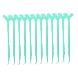 Healeved 12pcs Shaped Eyelash Separator Brush Comb for Eyelash Lifting and Perming Flexible Tools for and Salon Use Reusable and Easy to Clean Women and Girls