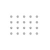 sourcing map 0.5mm Bearing Balls 304 Stainless Steel G100 Precision